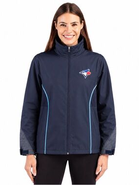 Toronto Blue Jays Staff Biz Collection Full Zip Performance Jacket NWT Medium